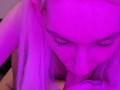 Fill her mouth - cum inside