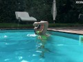 Hottest French girl Anita gets horny underwater