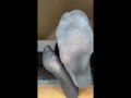 Showing my black socks and feet while humilate you (full Video)