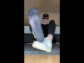 Showing my black socks and feet while humilate you (full Video)