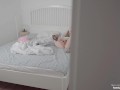 Caught my stepsister masturbating and helped her with a real dick / Dolly Rud