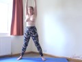 Aunt Judy's Big Tit MILFs - Busty Mature Bombshell Ms. Red - Hot Yoga Workout