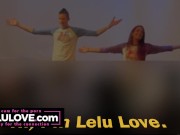 Amateur couple shares excitement from behind the porn scenes of their first non-adult live stage show - Lelu Love