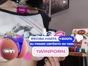 Pintando meu corpo! Lambendo um delicioso biscoito tarado pauzudo