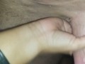 Fucking my wife's throat as she hangs off the side of a motel bed