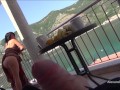 PUBLIC EXTREME! FUCKED ON THE HOTEL TERRACE!