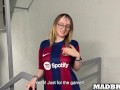 A Barcelona Supporter Fucked By PSG Fans in The Corridors Of The Football Stadium !!!