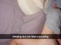 Nasty Cheating 18 Year old Run through in her Dorm on Snapchat- Alabama University part 2