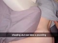 Nasty Cheating 18 Year old Run through in her Dorm on Snapchat- Alabama University part 2