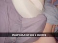 Nasty Cheating 18 Year old Run through in her Dorm on Snapchat- Alabama University part 2