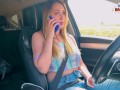 Hot mom (stepmom) fucks in the car with her son's classmate