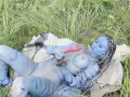 Avatar Monika Fox Big Prolapse, Hard Dildo Anal And Pussy Fuck, Squirt In Nature