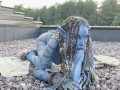 Avatar Monika Fox Big Prolapse, Hard Dildo Anal And Pussy Fuck, Squirt In Nature
