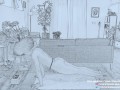 Fit Ebony Babe Gives Herself an Intense Orgasm After Workout session