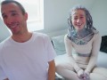 FIRST Double Vaginal Penetration Threesome with Tattooed Women - A POV Casting Experience - FMM
