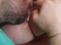Butter Butt Buttress gets her purple asshole spread open ate and worshipped