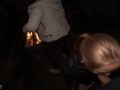 Homeless Girls Blow Me Near the Fire on a Cold Night