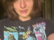 Gave myself a haircut. Enjoying the ambient nature sounds after the storms