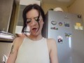 Nerdy girl is a PEGGING MONSTER