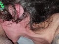 MILF Slut Eats Ass & Sucks Cock on Command!  Facial Finale!