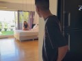 Me encuentran masturbandome escondido y me termina follando como una puta / LuenOk x LuchiBB_Ok