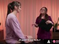 Wild Girl Tries New VR Massage SPANISH SUBTITLES