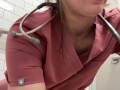 Fucking my ass at work (I’m a nurse)