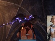 🤍Cute Cow Girl Plays Sexy Succubus Game 🐮 Time To Milk The Enemy And Claim My Prize ⚔️😈