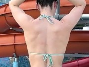 Lets Pick Up And Fuck That Bubble Ass In Locker Room