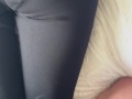 like every day he comes to cum on my leggings