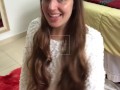 PUNHETA GUIADA | Sugar baby fofa com buceta rosa faz vídeo chamada para homem mais velho PARTE 1