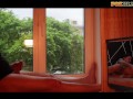 Masturbating by the window while watching porn with hot anal