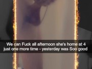 I caught my BF Snap cheating with hot neighbor (juicy Lousie)