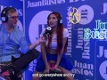 Jessica Sodi fulfills fantasy and cums with her big tits in the sex machine Juan Bustos podcast