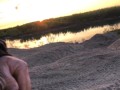 Masturbation While Watching The Sunset