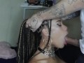 THIS COLLEGE GIRL WITH BRAIDS LET ME FUCK HER THROAT AND ASS LIKE A SEX TOY TILL I CUM INSIDE HER