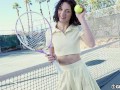 Shrooms Q Stops Her Tennis Lessons To Fuck A Massive Dick