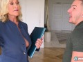 Realtor Katia Gives It Hard To A Young Client