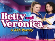 Locker Room 3some With Kate Kennedy And Liv Wild As Horny Cheerleaders BETTY AND VERONICA