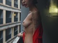 Sanktor - INKED ASIAN GIRL MASTURBATES AND SHOWS HER PUSSY