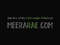South ASIAN GODDESS Meera Rae Fingers Her Hairy WET PUSSY and Cums Loads