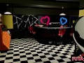 Futa3dX - Hot Big Dicked Futa TittyFucks Diner Fishnet Babe