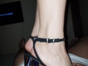 Sandals Pov Trampling cumshot