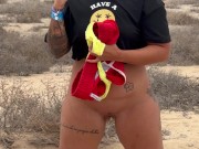 Smoking While Piss On The Street😈💦