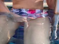 Masturbation in Public swimming pool