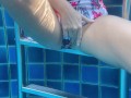 Masturbation in Public swimming pool
