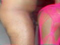 Girl In Pink Fishnets Fucked Rough By BBC