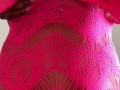 Girl In Pink Fishnets Fucked Rough By BBC