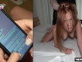 FROM TIKTOK TO CUM SLUT - Redhead Influencer Loves It ROUGH - Holly Molly