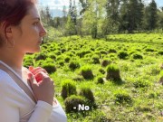 A Busty Stranger Is Trying To Seduce Me. "Stalking me on the way home"